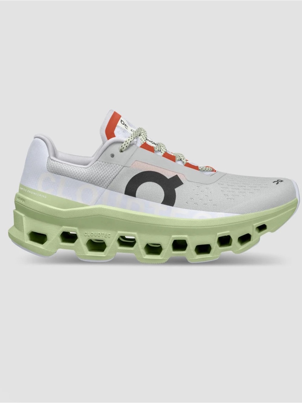 Womens Size 8.5 On Running Cloudmonster Glacier/Meadow Running Shoes